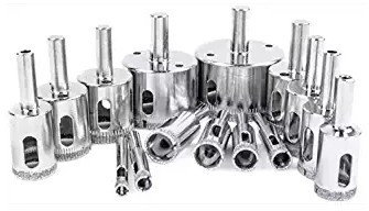 thumbnail image 2 of MAXIMUM Diamond Coated Hole Saw Set For Granite, Porcelain, Ceramic, 6... 2 of 14