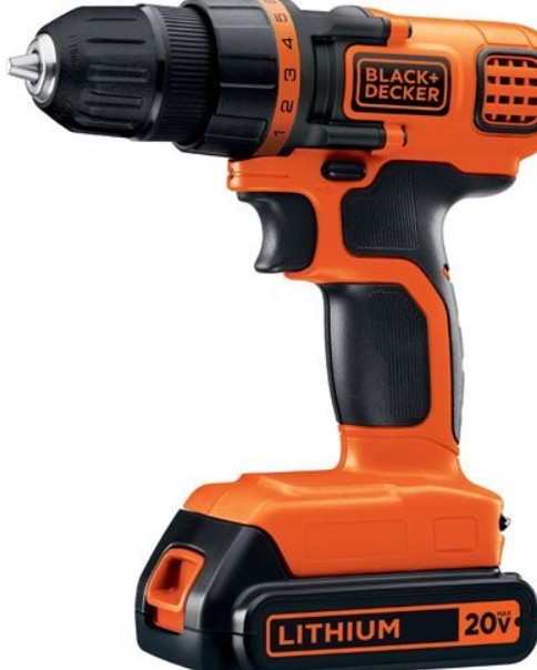 best BLACK and DECKER LDX120C cordless drill