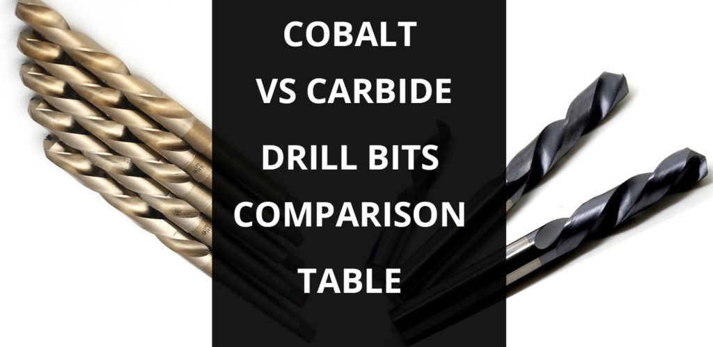 cobalt vs carbide drill bits