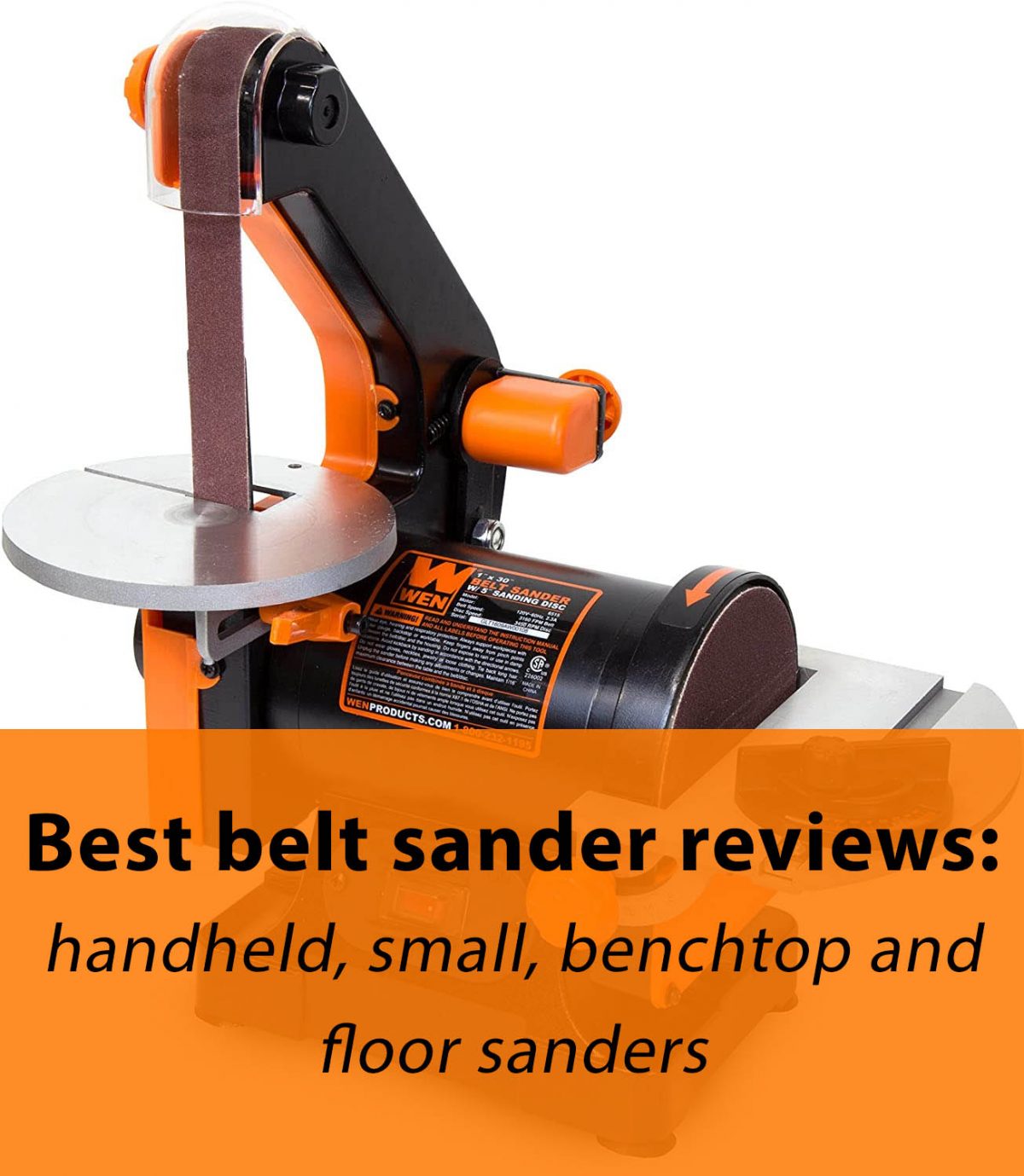 Best belt sander reviews: handheld, small, benchtop and floor sanders