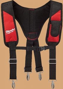 Milwaukee tool belt suspenders
