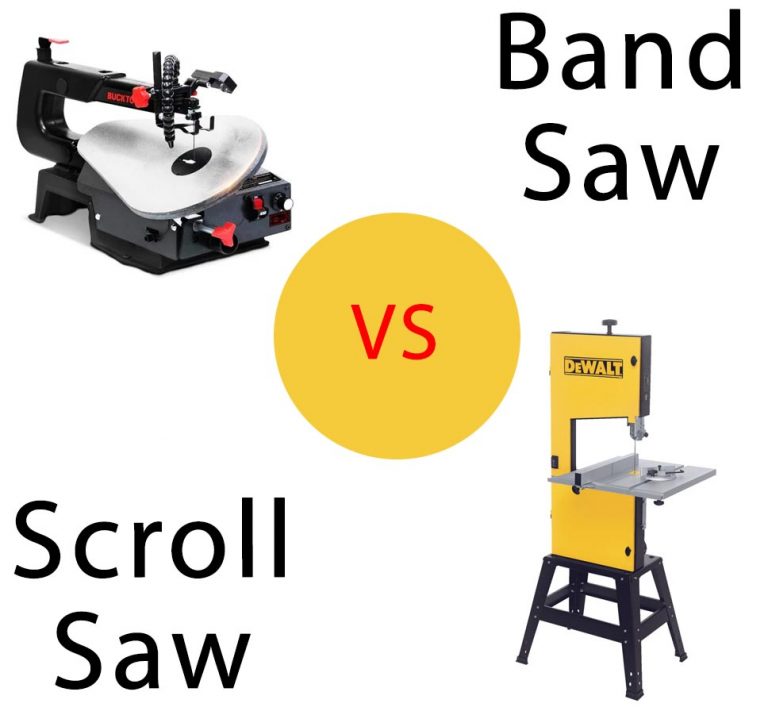 Scroll Saw vs Band Saw Review and Comparison [2021]