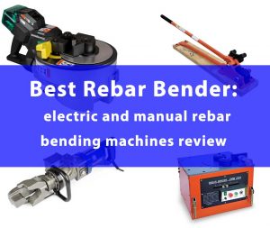 manual and electric rebar bending tool