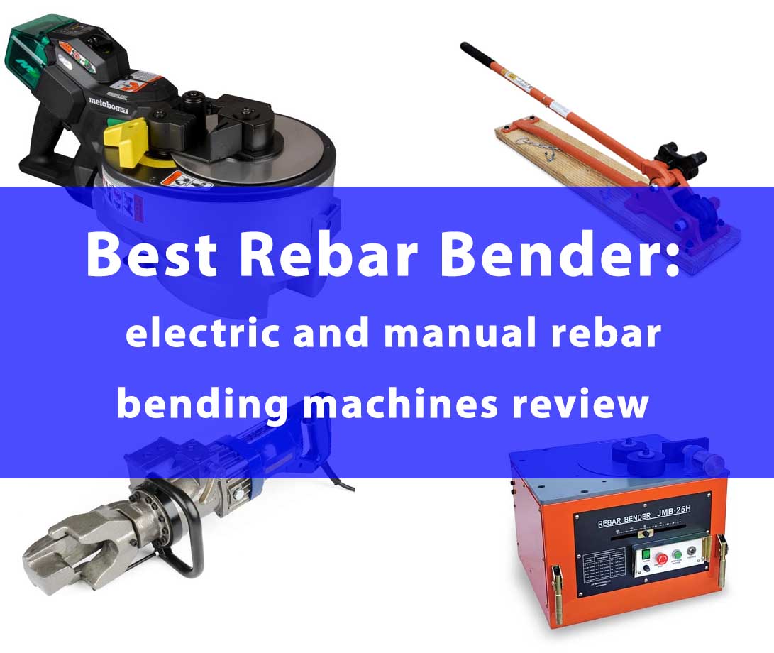 Best rebar bender electric and manual rebar bending machines review